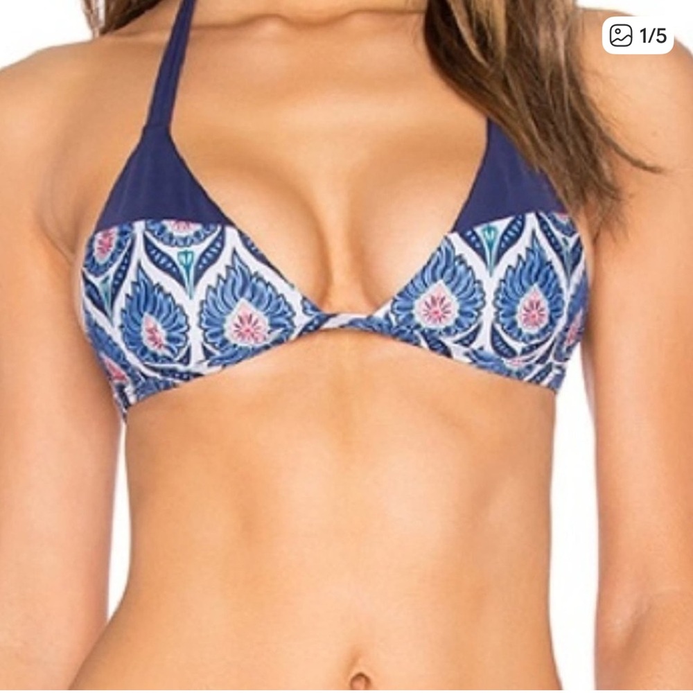 Tavik Palm Desert Monaco Bikini Top Womens‎ Size Large White Sand NWT